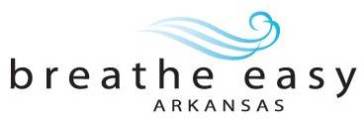Breathe Easy Arkansas logo
