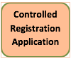 button/link to the controlled registration application