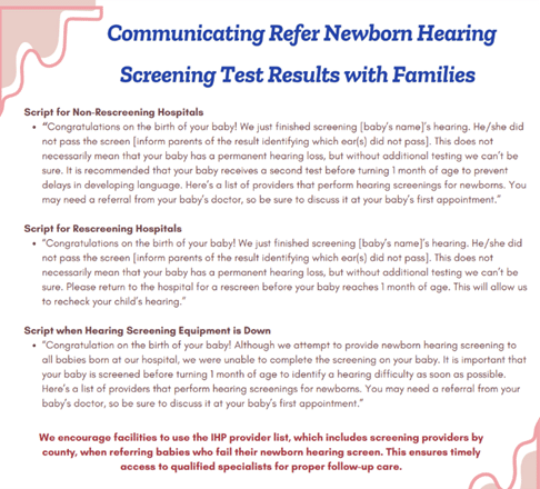 Communicating Test Results